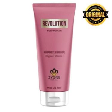 Imagem de Revolution Zyone Cosméticos Creme Hidratante Feminino 120g Fragrância 