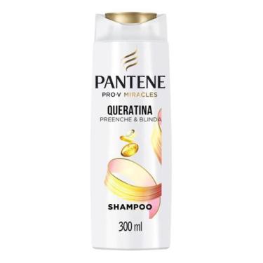 Imagem de Kit c/ 6 Shampoo Pantene Queratina 300 Ml