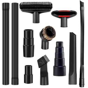 Imagem de Kit universal de acessórios para aspirador de pó - acessórios de aspirador de pó de loja de 6,5 cm 3,8 cm, acessórios de aspirador de pó, acessórios para aspirador de pó, escovas para acessórios de
