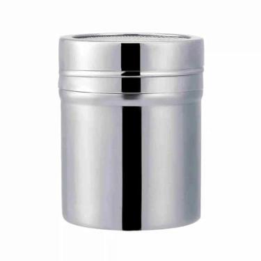 Imagem de Coqueteleira de cacau em pó de aço inoxidável com cobertura de chocolate (S)