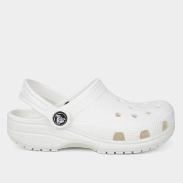 Imagem de Crocs Infantil Classic Clog K Menino, Branco, 29