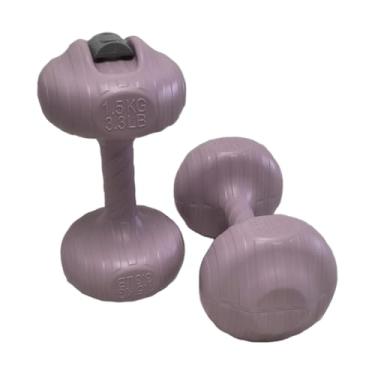 Imagem de menolana 2 halteres infláveis ​​com água, equipamento de exercícios com confortável para crianças, pesos aquáticos para escritório, academia e jardim de, 3kg