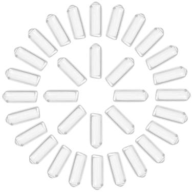 Imagem de HOLIDYOYO 300 peças de tampas de borracha para ganchos de pegboard, protetores de rosca para prateleiras de armazenamento de supermercados, capas flexíveis de ponta de gancho evitam arranhões