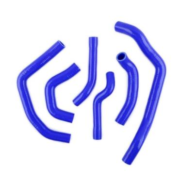 Imagem de LUXERAD Mangueira de radiador de silicone de 3 camadas para Hon da CB 500 CB500 1994-2003 (azul)