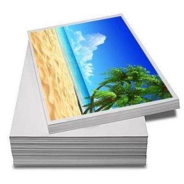 Imagem de Papel Offset Adesivo Fosco A4 170 gramas - 20 Folhas - Foto