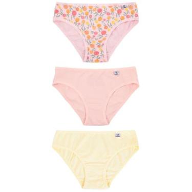 Imagem de Kit 3 Calcinhas em Cotton GG K44 DelRio Kids, P