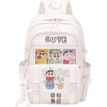 Imagem de Mochila escolar infantil Crayon Shinchans 3 poliéster 600g