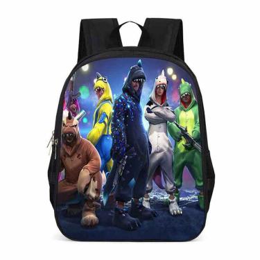 Imagem de Mochila escolar Frees Fires Cartoon Kids Anime 29x12,5 x 39 cm