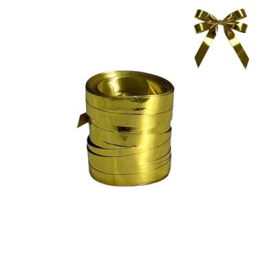 Imagem de Rolos De Fitilhos 50Mx5Mm Colorido Decoração Laços Presente