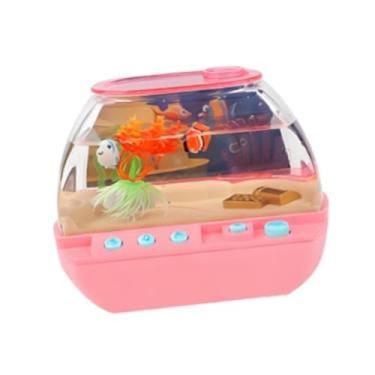 Imagem de Dynwave Brinquedo Aquário Infantil, Máquina de Histórias Divertida, Leve, Criativa, Educativa e Ideal para Aprendizado Precoce, Presente de, Rosa