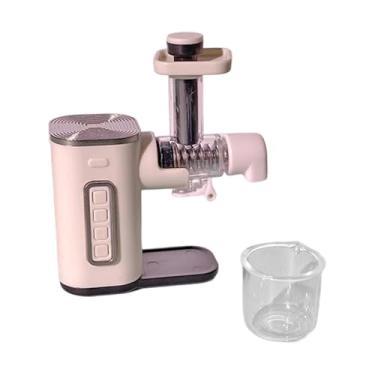 Imagem de YIJU Modelo de espremedor de frutas em escala 1/12 para decoração de casa de bonecas, móvel de simulação, pequeno eletrodoméstico de cozinha para cena do, Branco