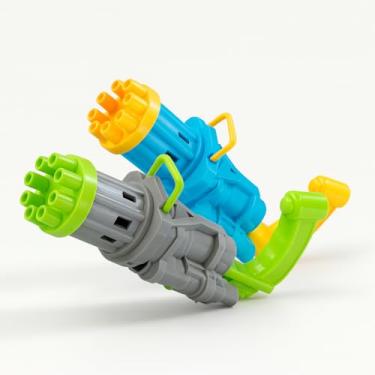 Imagem de Lançador de Bolhas de Sabão, Brinquedo Infantil para Diversão ao Ar Livre, Gerador de Bolhas