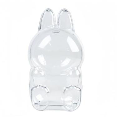 Imagem de IMMER LIEBEN Protective Case HD Transparent Display Case Thickened Material Protector Against Drops and Dust Waterproof While Maintaining Crystal-Clear Clarity, Sitting (No Doll)