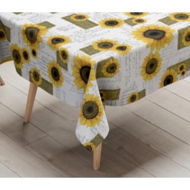 Imagem de Toalha de Mesa Térmica Impermeável Plástico para 4 6 8 e 10 Lugares (11,8 Cadeiras 2,60x1,40)