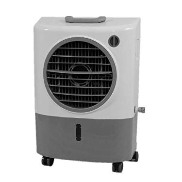 Imagem de HESSAIRE MC18M Cooler evaporativo portátil – A cor pode variar, 1300 CFM, refresca 150 metros quadrados, branco