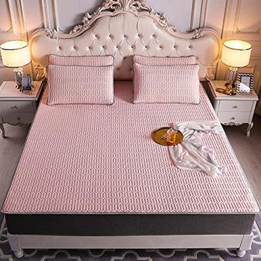 Imagem de TRGCJGH Tapete de verão Colchão de refrigeração Colchão fresco de verão Manta de seda gelada Manter Adultos Crianças Bebês em Noites Quentes, Pós-1,2 x 2,0 m