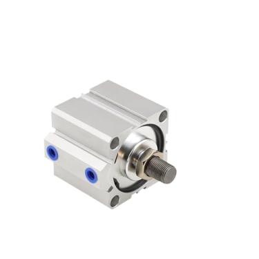 Imagem de VTGVVVTR SDA Tipo Furo 25 mm Curso 5/10/20/25/30/40/50/100 mm Dupla Ação SDA25-B Cilindro de Pistão Pneumático de Ar Compacto (Sda25bx5)