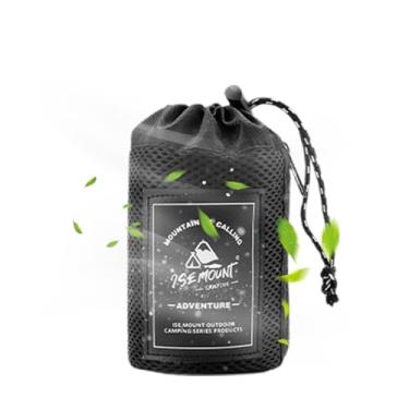 Imagem de Mochila de Caminhada - Saco de Grande Capacidade com Cordão - Saco Dobrável para Campismo e Ar Livre - para Mochilismo Caça Piquenique Churrasco Viagem Escalada Caminhada Desportos