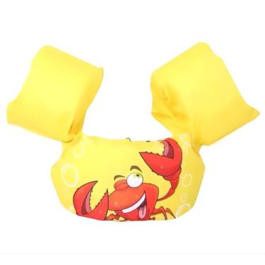 Imagem de Boia Salva-Vidas Colete Infantil, Não Fura, Segurança para Praia e Piscina, Ajustável para Crianças de 1 Ano (ou 8kg) até 25kg (Caramigo)