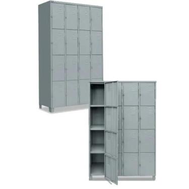 Imagem de Roupeiro De Aço 16 Portas Vestiário - Sagrado Moveis