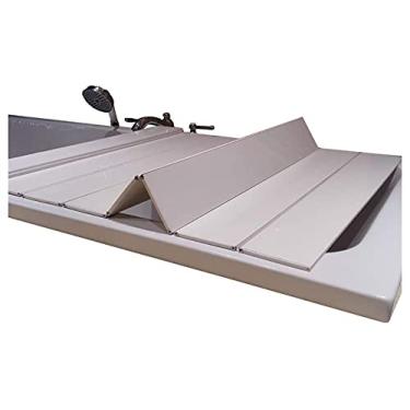 Imagem de Capa de banheira capa de banheira anti-poeira placa de isolamento de banheira capa de isolamento de PVC capa de banheira dobrável bandeja de banho (tamanho: 132800,6 cm)