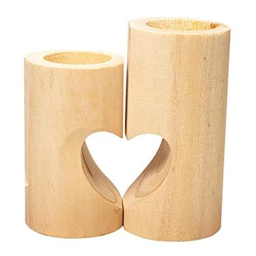 Imagem de HHHJQFAAT 1 conjunto de castiçal criativo para festa de Natal, castiçal, decoração de castiçal, castiçal de festa