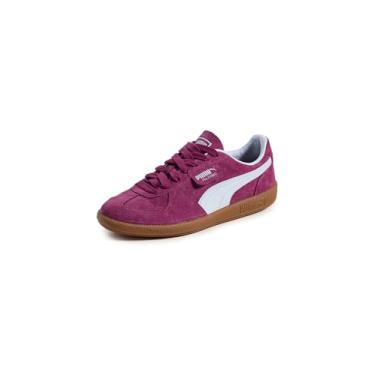 Imagem de PUMA Tênis feminino cromado Palermo, Berry/Silver Mist, 36