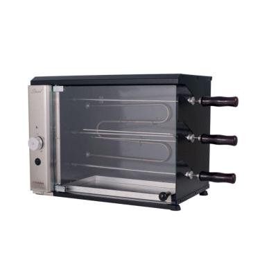 Imagem de Churrasqueira Elétrica Vertical Bancada 3 Espetos 127V Stand