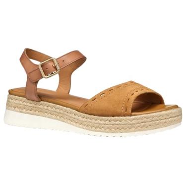 Imagem de Geox Sandália feminina D Eolie B Flat, cognac, 39 EU