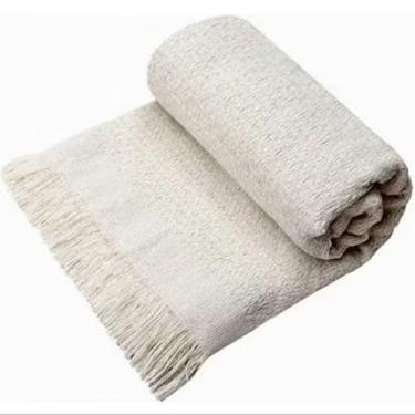 Imagem de Manta Multiuso 2.40x1.80 Mts Gigante Capa Protetora Manta para Sofá Decoração Quarto e Sala (CRU)