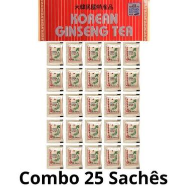 Imagem de Chá coreano ginseng - 25 sachês - KOREAN GINSENG TEA