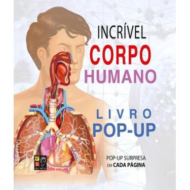 Imagem de Livro Pop-up Incrivel Corpo Humano - PE DA LETRA, Sortido