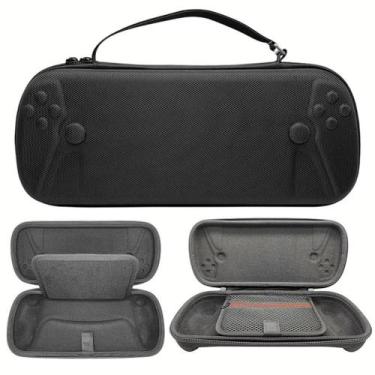 Imagem de Case Para Ps5 Portal Estojo Bolsa Transporte Rígida Preta - 123Games
