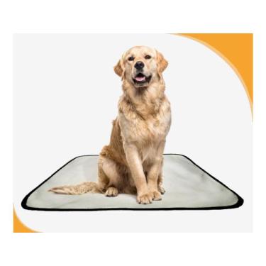 Imagem de Tapete Dog Higiênico Lavável Absorvente 4 Un G - 90X100 Cm - Shelby Mo