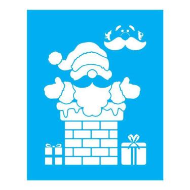 Imagem de Stencil Tamako Papai Noel - 20X25Cm - Ref B766