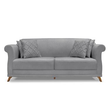 Imagem de Sofá Amsterdam 2 Lugares 1,80 Linho - Lucadi Home