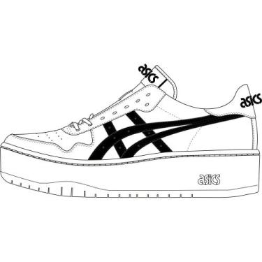 Imagem de Tênis ASICS Japan S PF - Feminino - Branco/Preto