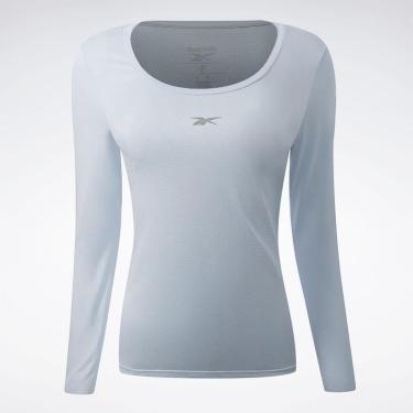 Imagem de Camiseta Reebok Manga Longa Workout Feminina-Feminino