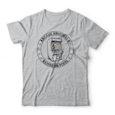 Imagem de Camiseta Arcade Originals -, 3G, Mescla cinza
