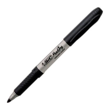 Imagem de Pincel marcador permanente Marking - Preto - 971140 - Bic
