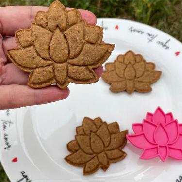 Imagem de Cortador e Marcador Flor de Lótus - Speculoos - D260172 - no-brand