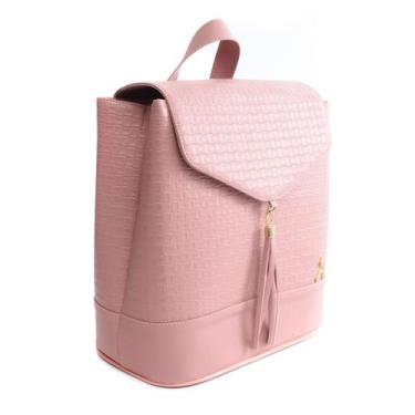 Imagem de Mochilinha Feminina Causal Escolar Executiva Notebook Reforçada Elegan