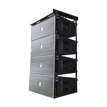 Imagem de Sistema profissional eco som conjutno de quatro line arrays la108 pass