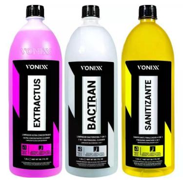 Imagem de Produto Para Limpar Estofados Sanitizante Bactran Extractus - Vonixx