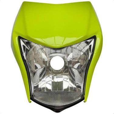 Imagem de Kit Carenagem Farol + Interna + Bloco NXR Bros 150 - Sportive, Verde