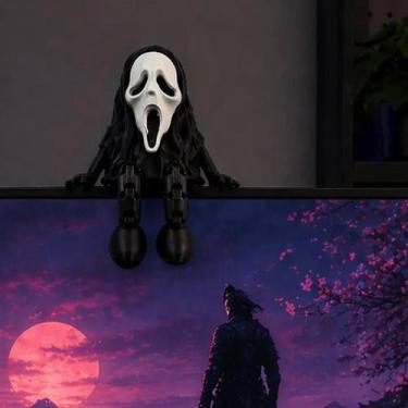 Imagem de Ghost Face Fantasminha Enfeite Gamer Setup PC - Alligator Shop