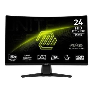 Imagem de Monitor Gamer Curvo MSI 24", FHD, 180Hz, 4ms, VA,- MAG242C-Unissex