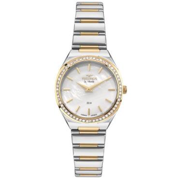 Imagem de Relógio Technos Feminino St.moritz Bicolor - 2025LVE/1K