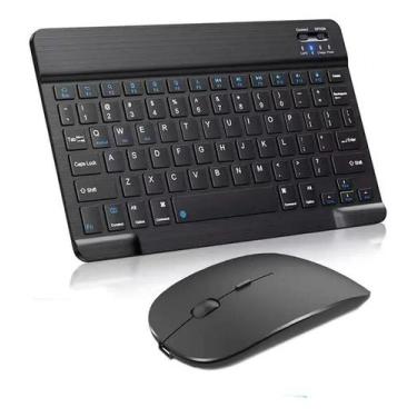 Imagem de Teclado E Mouse Bluetooth Para Tablet Galaxy Tab S9 Fe 10.9 - Otemu, S