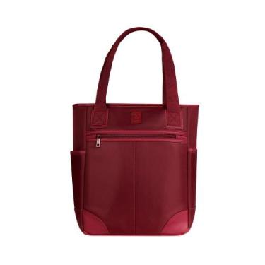 Imagem de Bolsa Mochila Feminina Grande Esportiva Cora Vinho - Bagaggio, G, Vinh